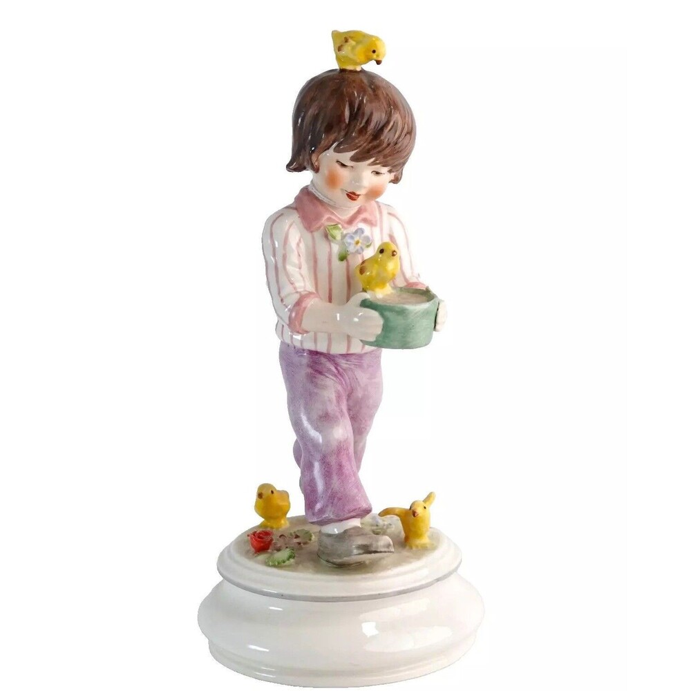 VINTAGE GOEBEL LORE BLUMENKINDER FIGURINE "FARMHOUSE COMPANIONS" 11 270 21